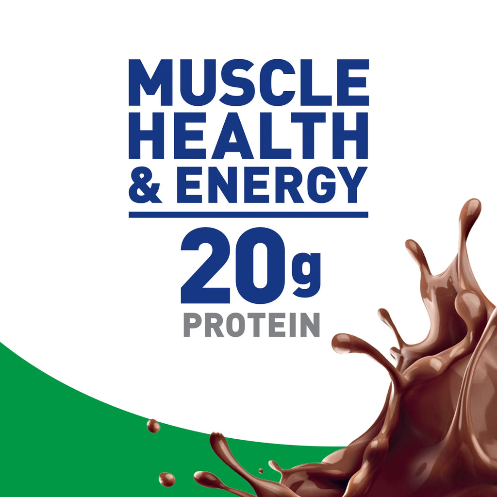 Count Rich Protein, - Protein Chocolate, (2 BOOST Packs) 20g 12 Nutritional Drink, 24 High