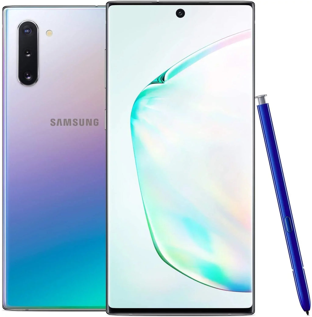 10 Good) Aura Note Smartphone for Galaxy 256GB, SAMSUNG (Refurbished: - T-Mobile Glow Pre-Owned N970U Like New