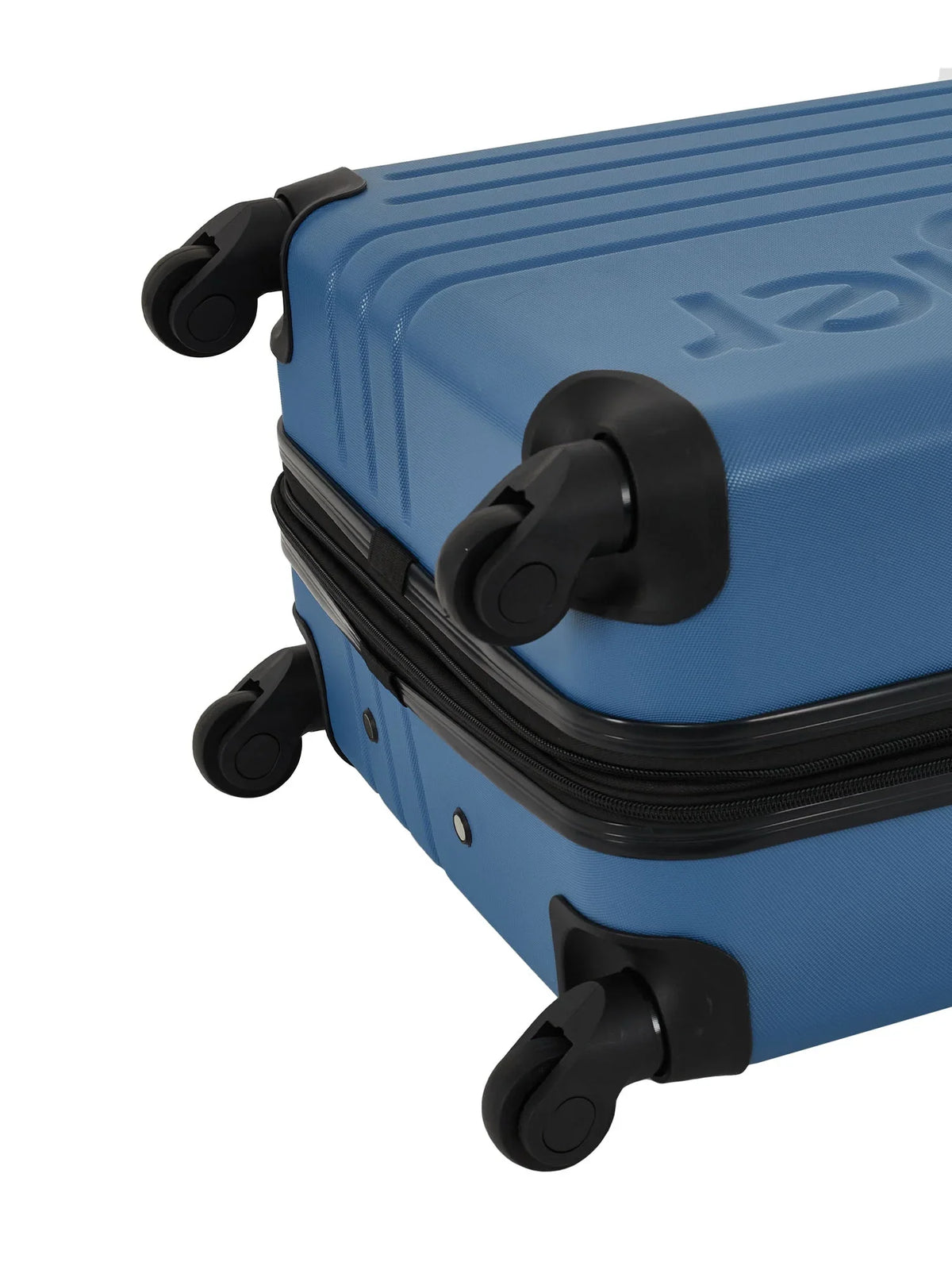 Blue 3pc. Travel Expandable Rolling Set, Vallarta Upright Wrangler Luggage