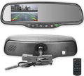 Rear 4.3" with OnStar Tailgaters Compatibility Bright for Auto-Adjusting Ultra Mirror Buttons, OEM View LCD, and Universal Master Cars All