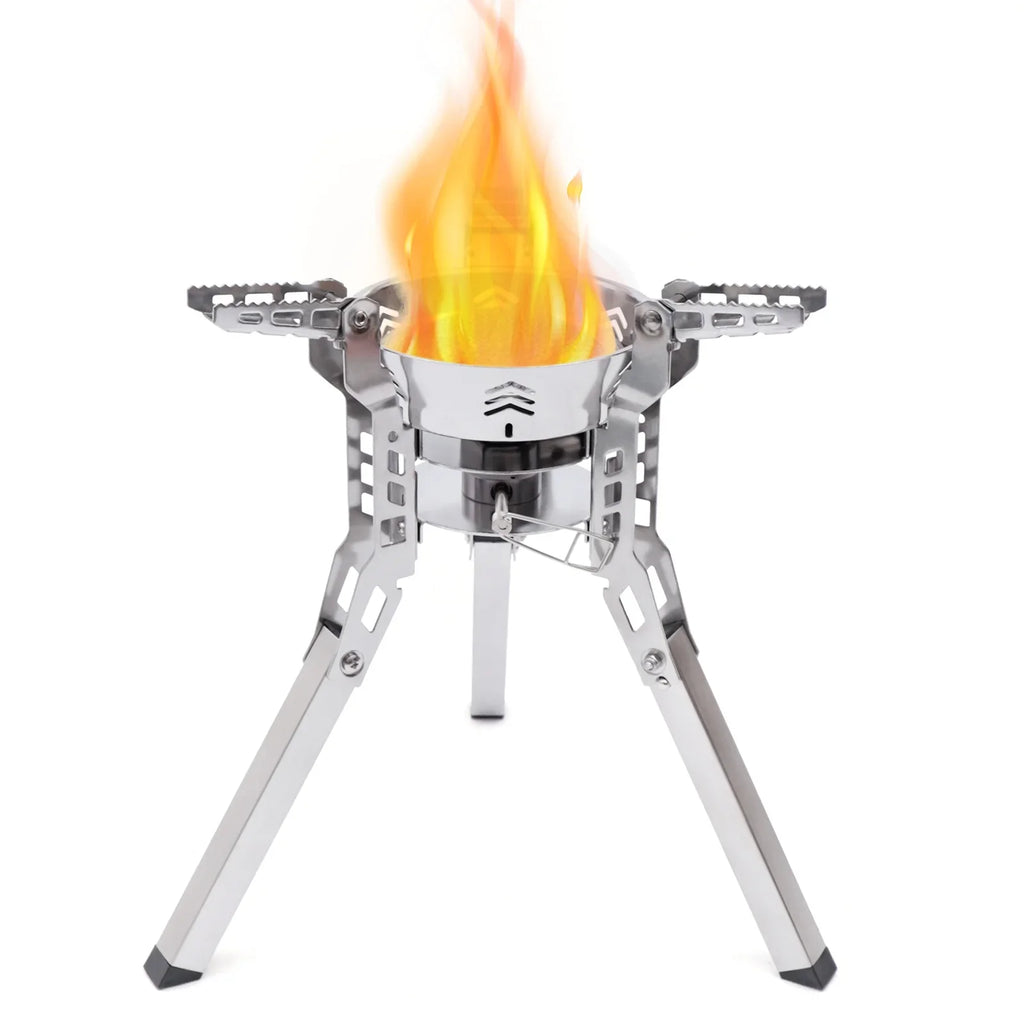 Stoves Hiking Stove Outdoor Camping Backpack Ignition Small Camping Piezo with Burner for Miumaeov Portable Cooking Travel Barbecue