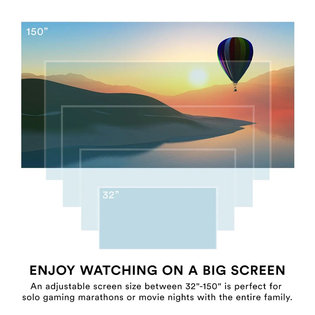Projector LCD Core CJR600 Home 150" Innovations Theater (White)