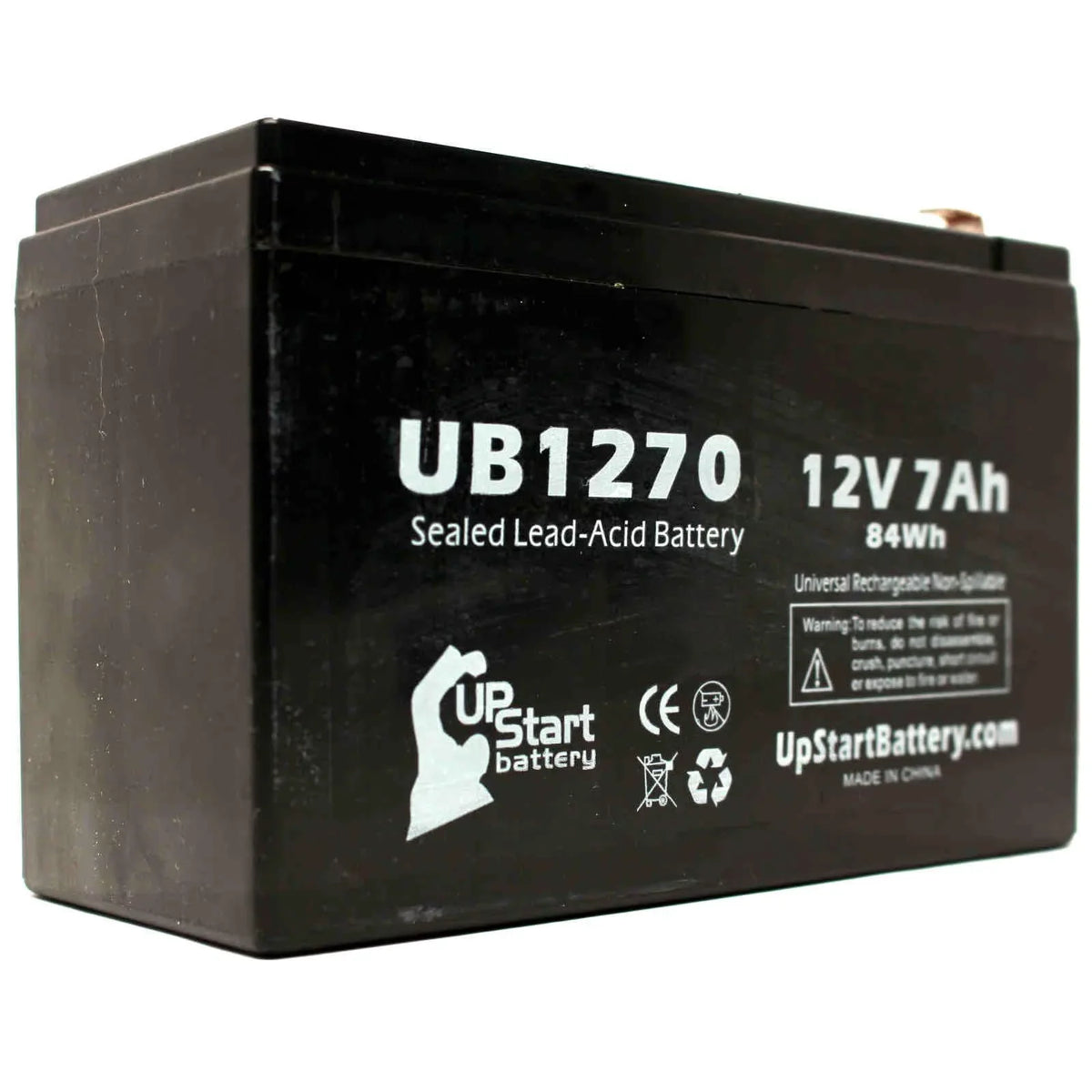 Battery Acid SMART-UPS 4 Adapters SURT2000XLI 2x APC - 7000mAh, Sealed F2 2000 Compatible (12V, - Terminal, Lead F1 7Ah, Replacement Pack SLA) F1 Includes AGM, UB1270 - Battery Universal to Terminal