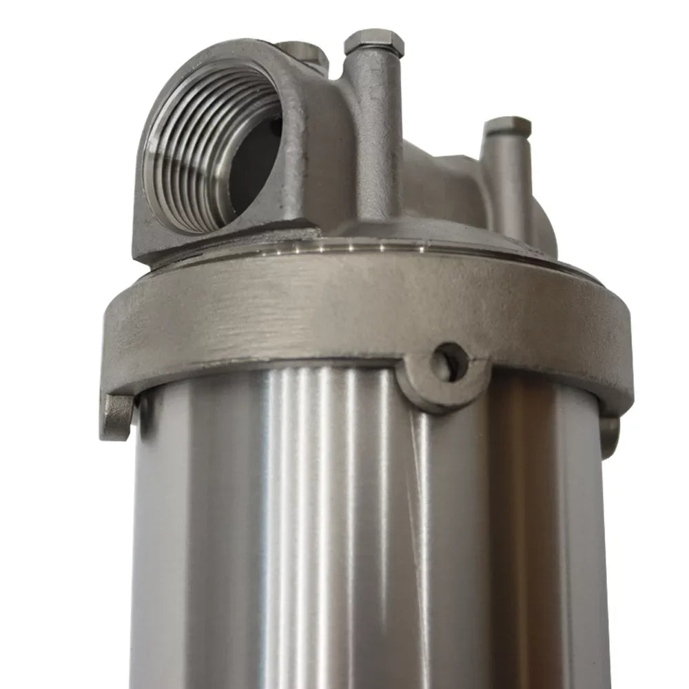 Water Heavy-duty Bracket Pressure PreAsion with 1"NPT Cartridges for Filter 10"L Housing