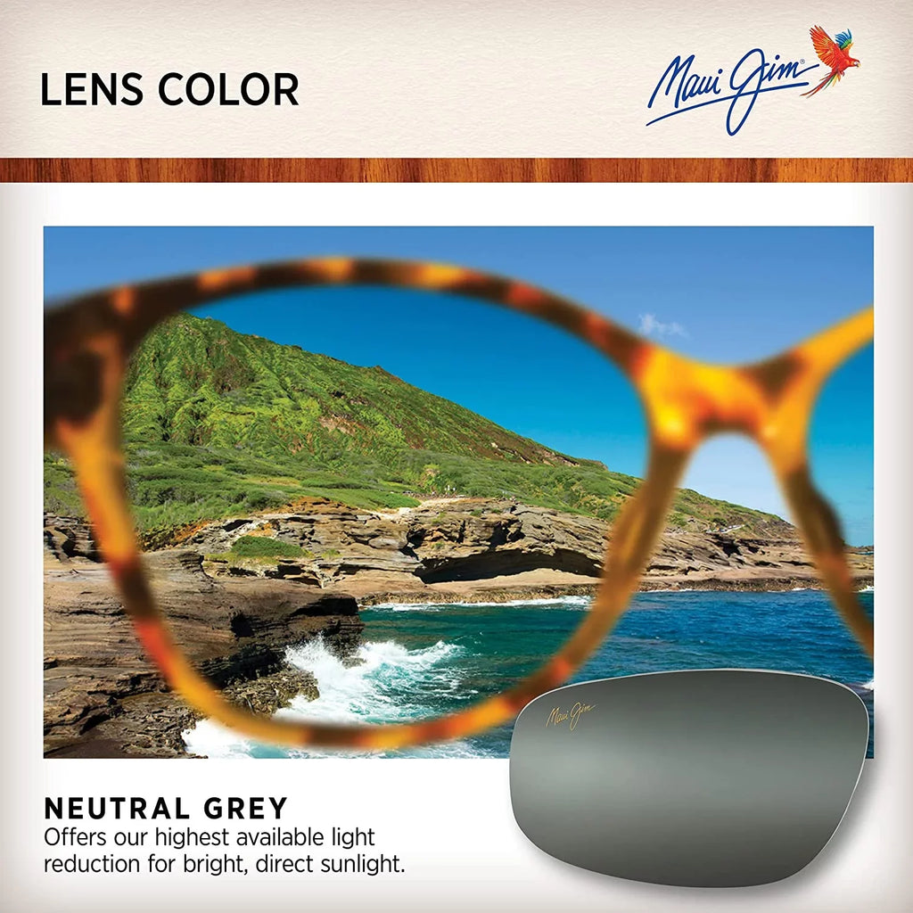 55 447-02 Navigator Grey Unisex Maui Sunglasses Jim Neutral Keokea