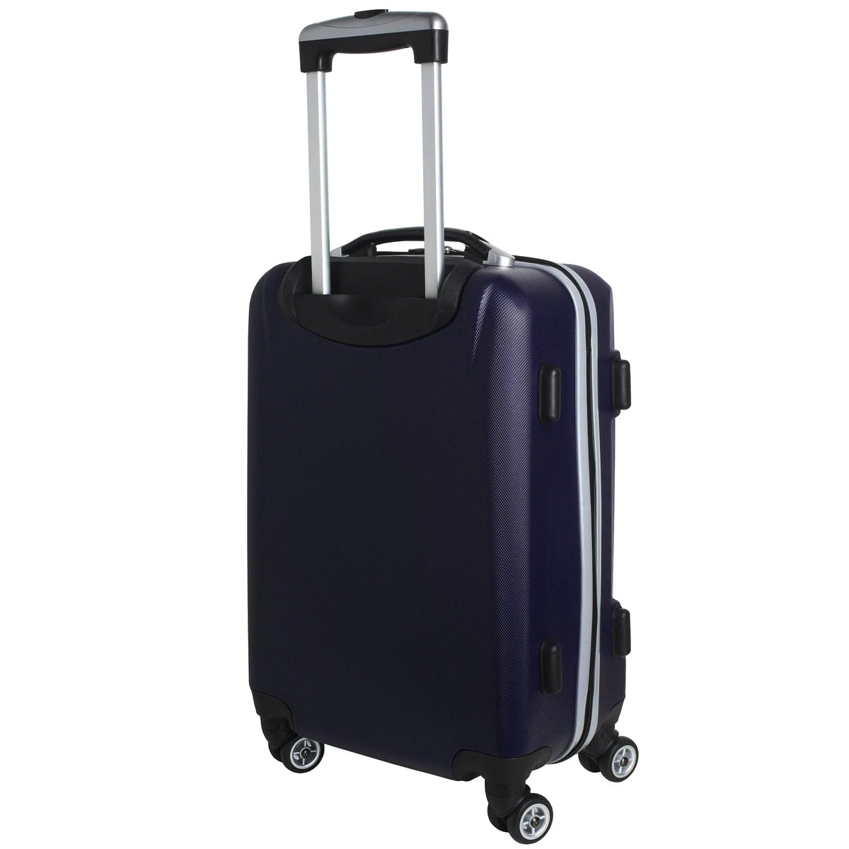 MOJO Luggage Tech Red Hardcase Carry-On Spinner 8-Wheel Raiders 21" Navy Texas