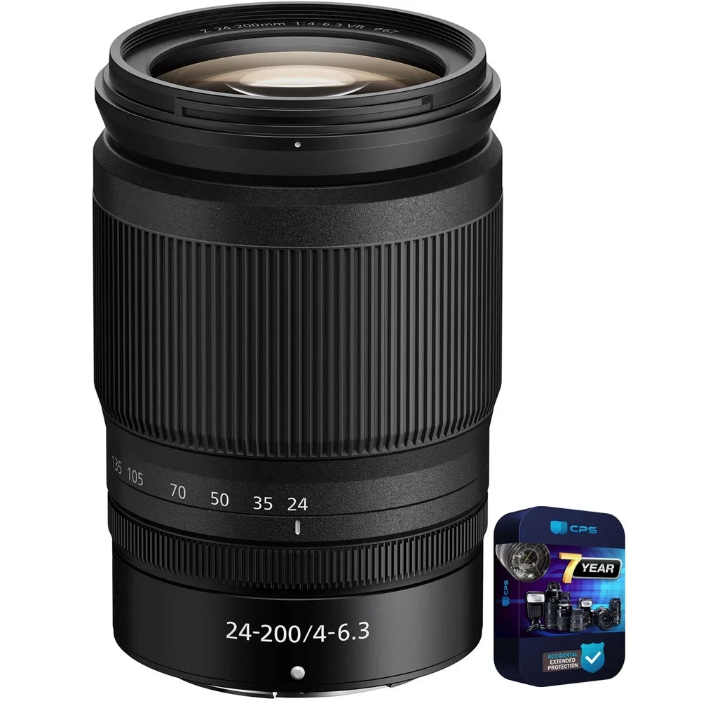 Telephoto CPS 7 VR Protection Z Nikon Z Enhanced NIKKOR Cameras YR Bundle 20092 for Zoom Pack Mount with 24-200mm Lens f/4-6.3