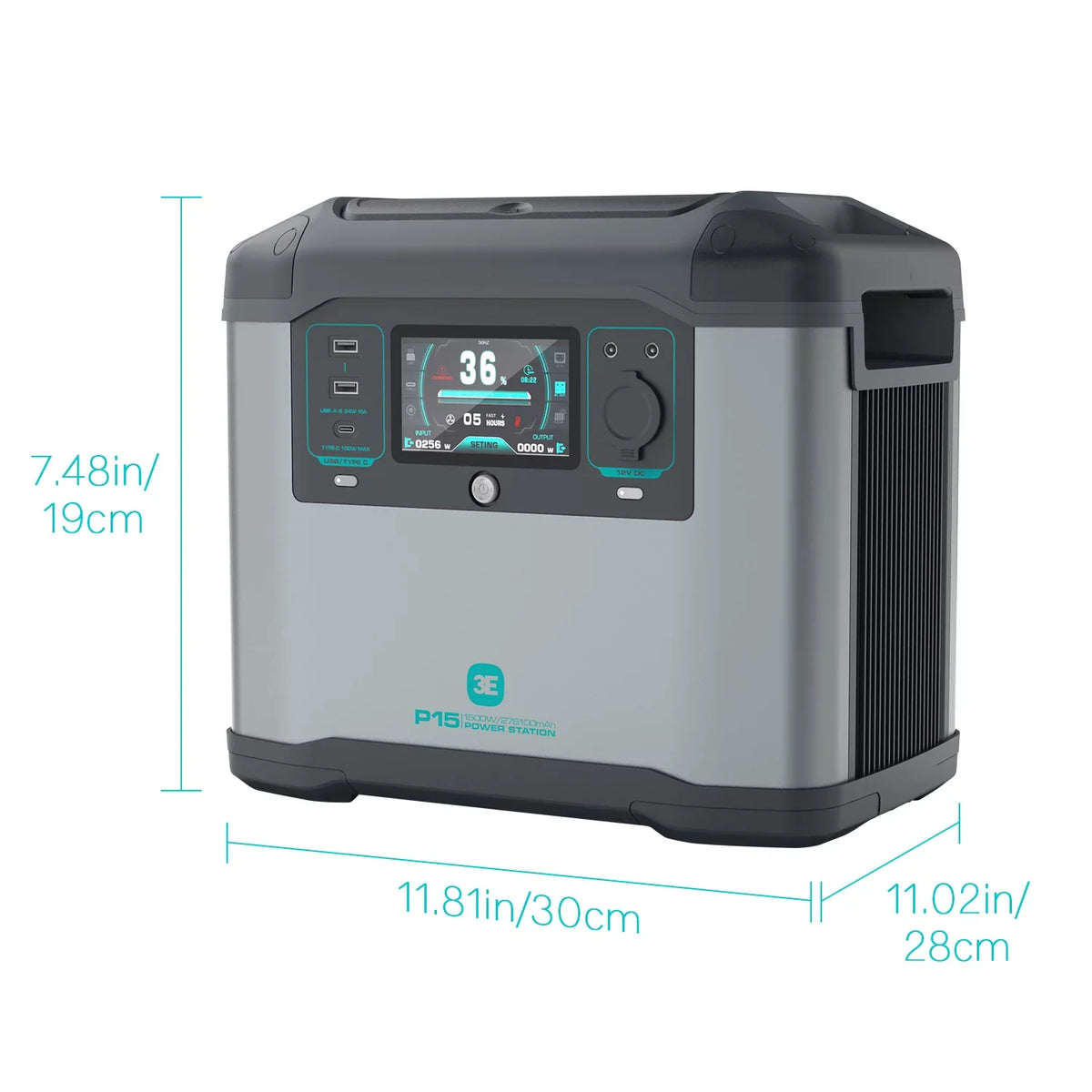 Use Camping Emergency Station Power Quick Battery Charge, WHDZ up 8 Portable Generator Devices,Backup Solar 1008Wh,1500W to for Charge Home