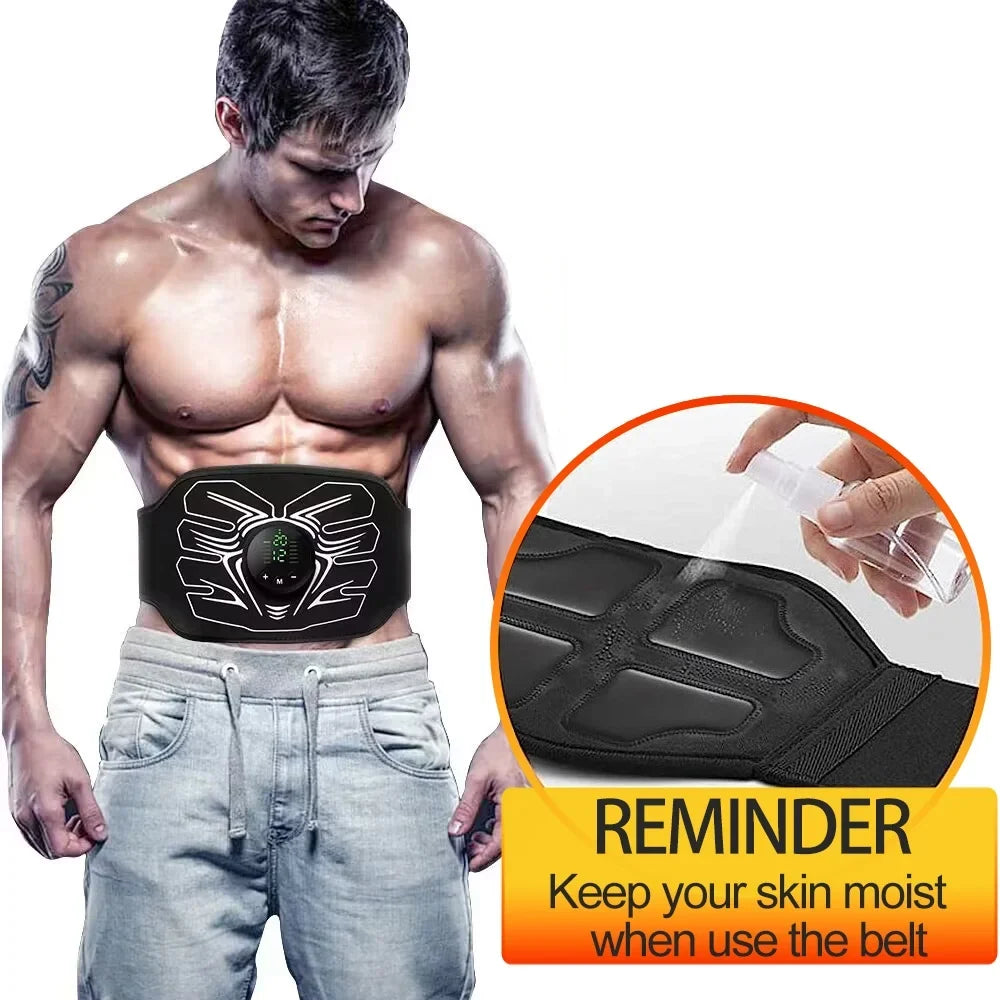Fitness ABS Muscle Workout Portable Workout Ab Toning Abdomen Office Equipment for Belt Stimulator,Ab Machine,Abdominal Stimulator Home