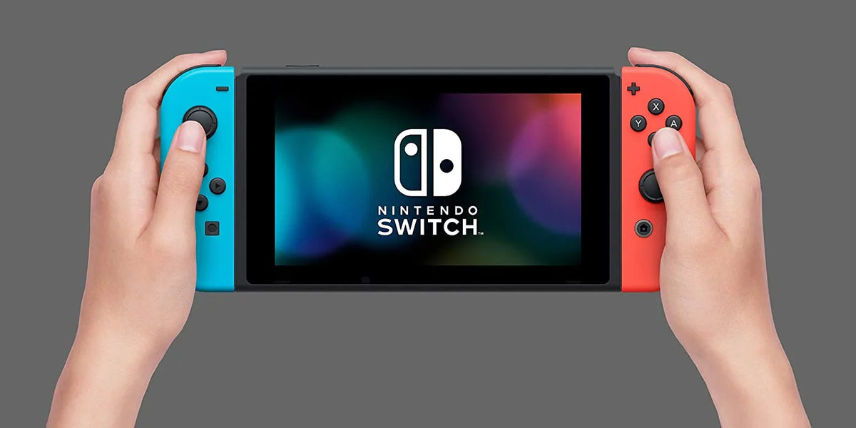 3 and Bros. Red Membership Joy-Con| Online Switch Deluxe Mario Switch U Nintendo Months 8 Bundle: Mario Nintendo and Kart Nintendo 32GB Switch Blue Deluxe with Console Neon /Super