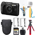 SYSTEM TG-7 Olympus + Camera Digital + Extra +Tripod Case Kit (Black) Tough + Floating -128GB Battery Grip OM Hand