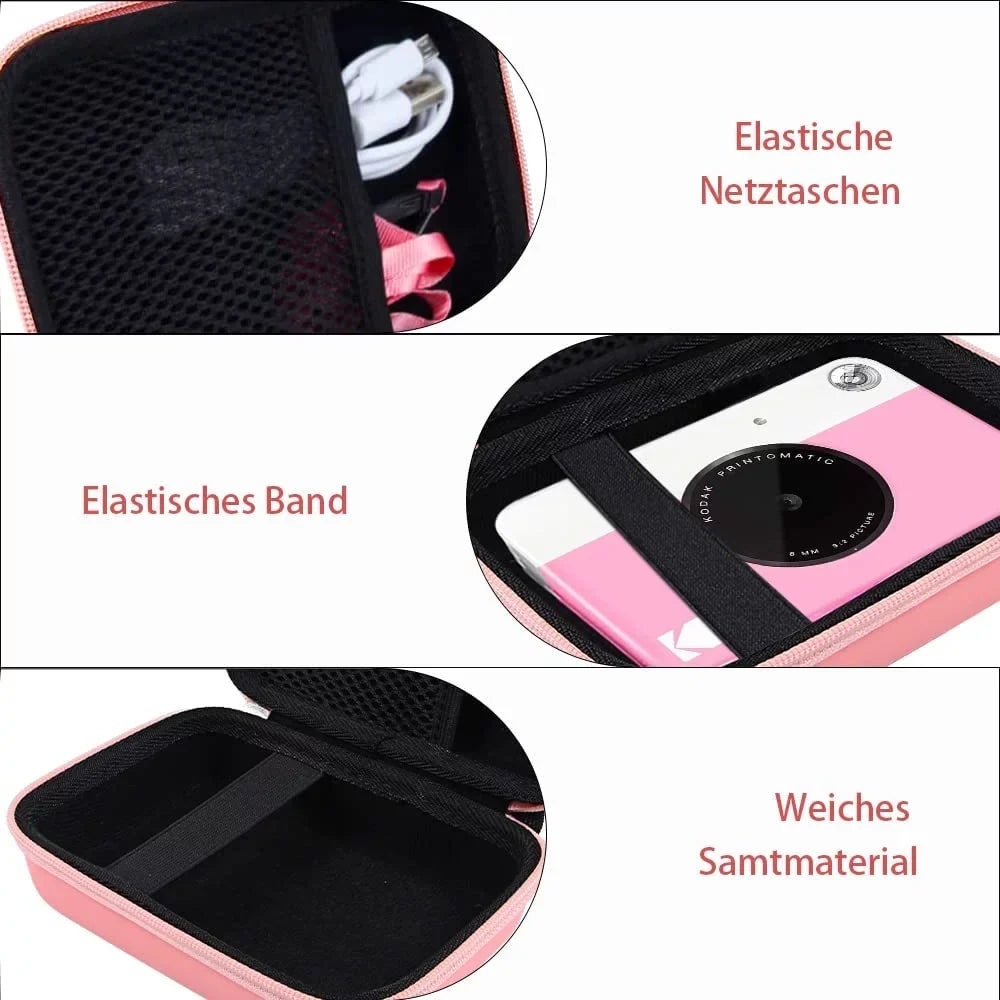 Kodak Printomatic Digital Camera(Case Only) with (Pink) Print Camera Compatible Kids Instant Case