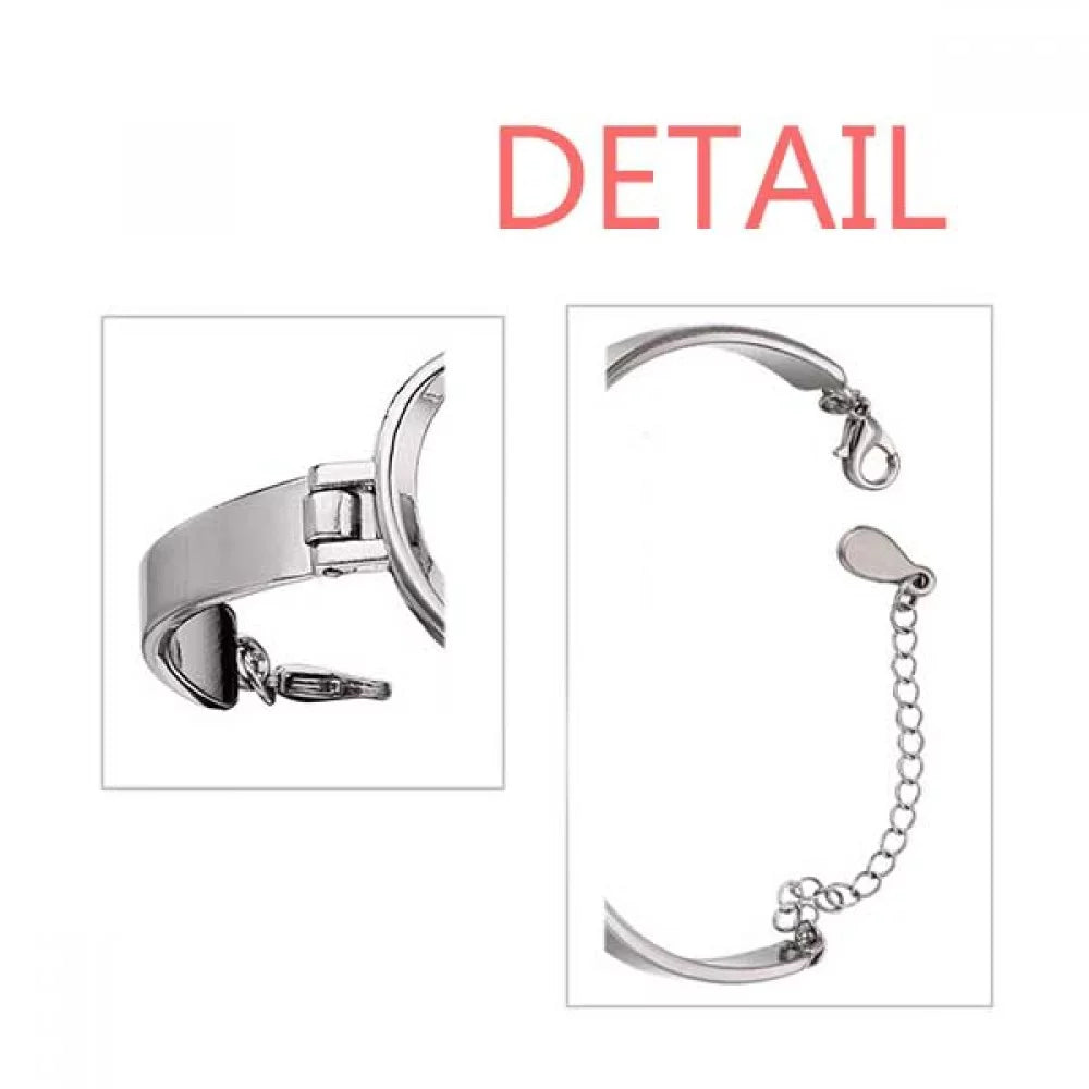 Fashion Bracelet Pyrad Heart Wire Bangle Deco Art Chartlet Jewelry