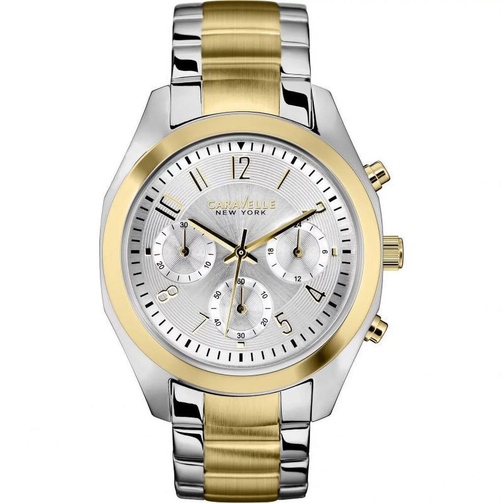 31mm Silver 45L136 by Watch Stainless Caravelle Dial Bulova Women's Steel