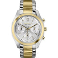 31mm Silver 45L136 by Watch Stainless Caravelle Dial Bulova Women's Steel