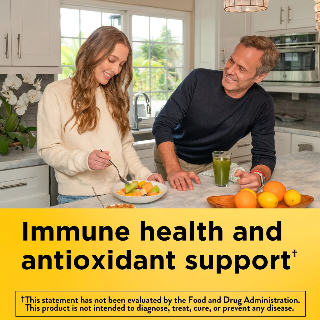 Count Nature 1000 300 Made Strength C Vitamin mg Dietary Extra Supplement, Tablets,