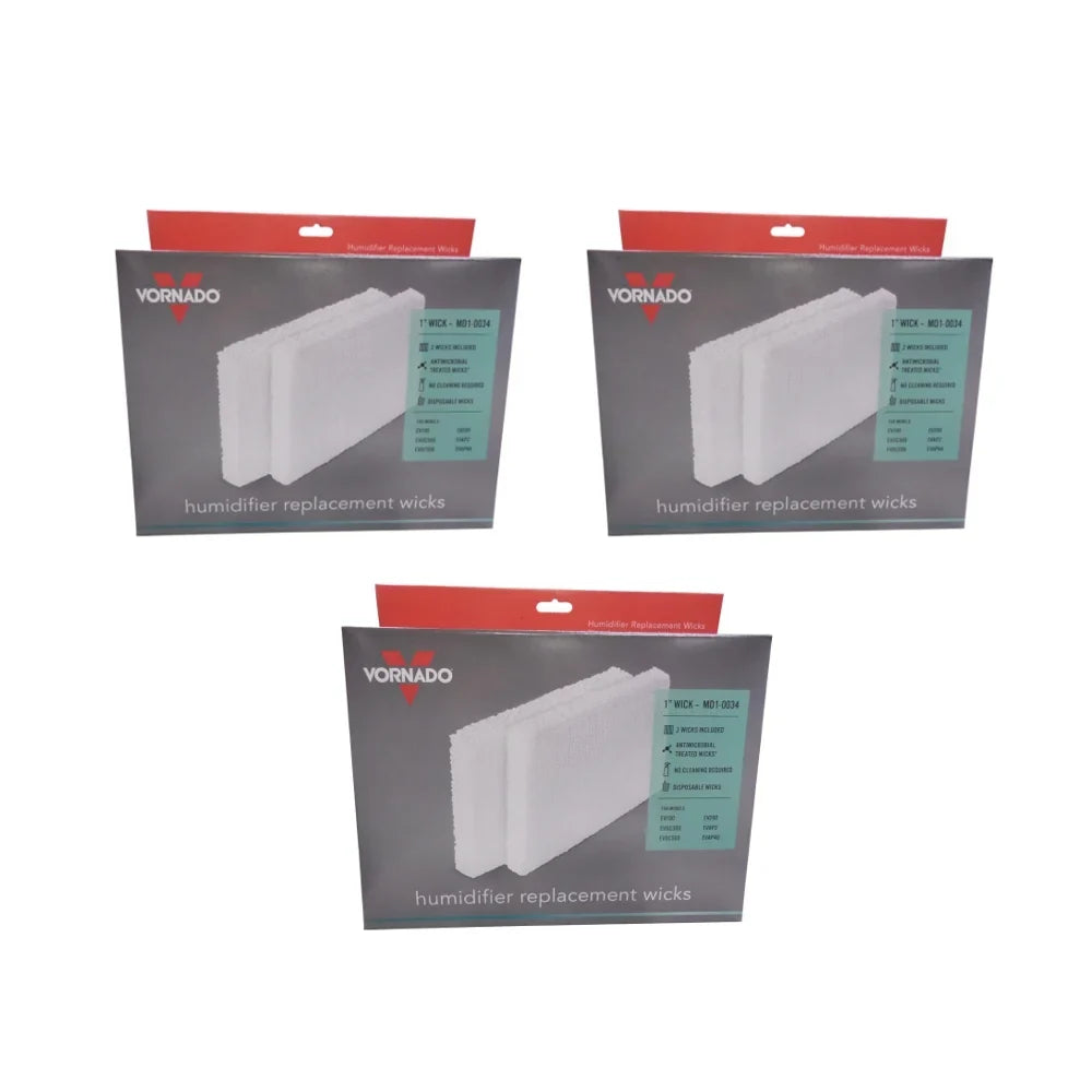 Vornado EV100, Genuine 6-Pack EVAP40, EV200, MD1-0034, EVDC500 EVDC300,