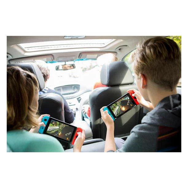 3 and Bros. Red Membership Joy-Con| Online Switch Deluxe Mario Switch U Nintendo Months 8 Bundle: Mario Nintendo and Kart Nintendo 32GB Switch Blue Deluxe with Console Neon /Super