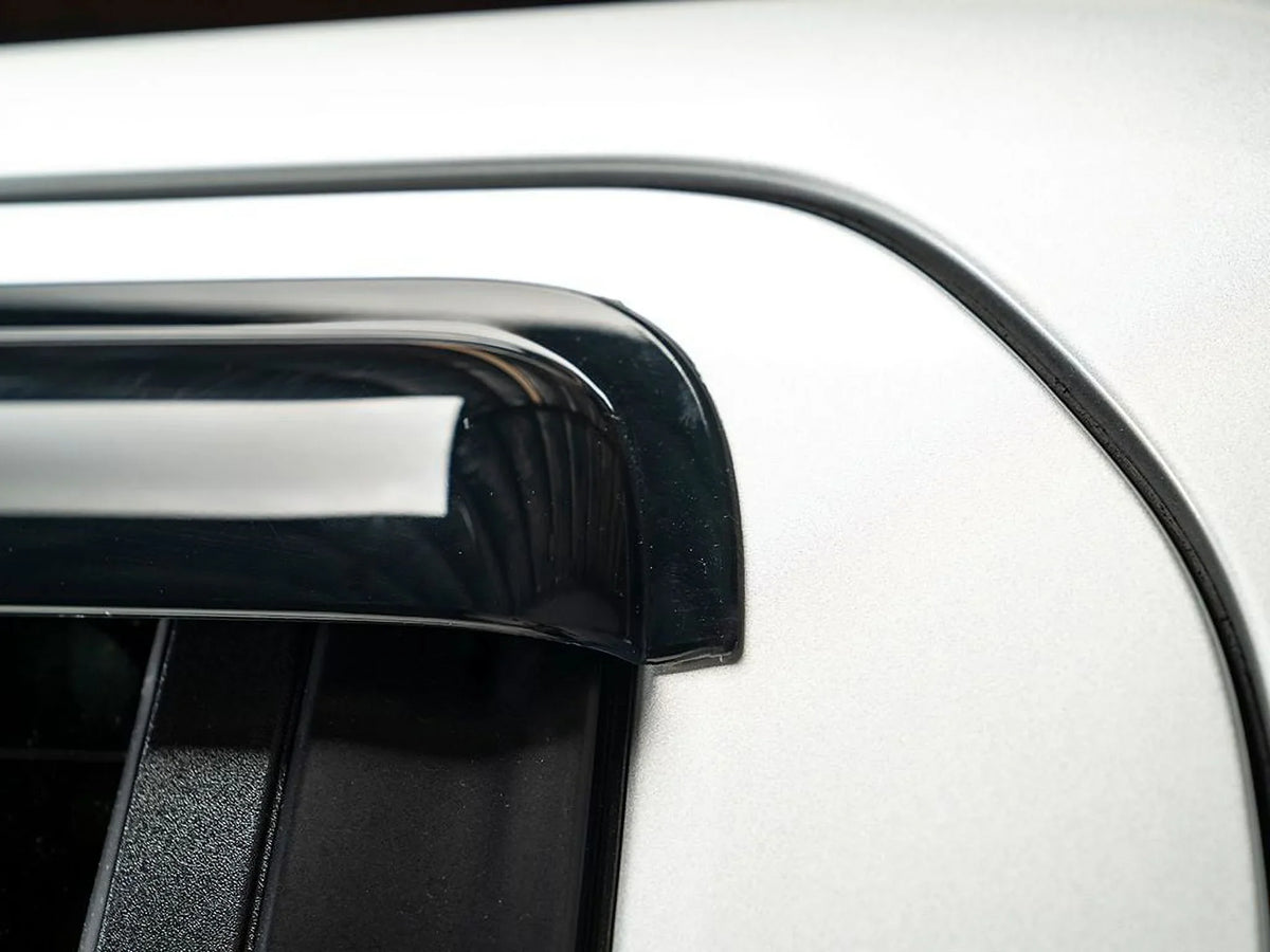 Select: (AVS) Ventvisor Ventshade Fe by Deflector, 2013,2014-2018 4-Piece Compatible Santa with RealTruck 94534 Sport Hyundai Original Window Auto