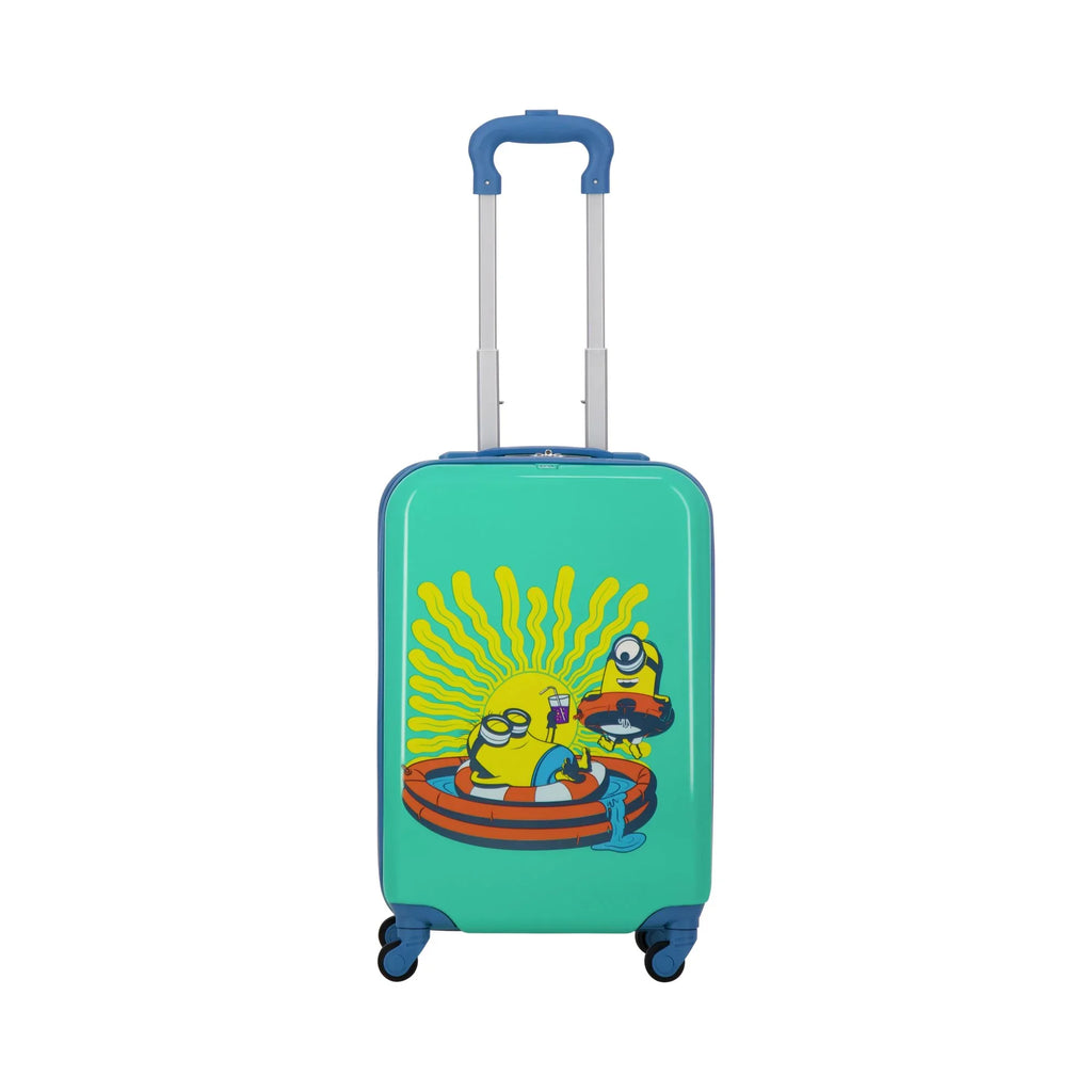 Hardshell Suitcase Kids Minions Inch Teal Luggage, Carry 21 with On Spinner Wheels, Rolling