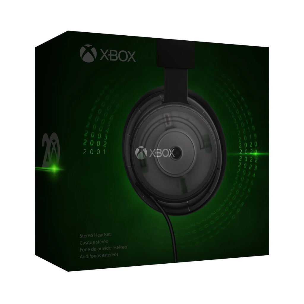 '- Anniversary Headset Stereo 20th SE Xbox