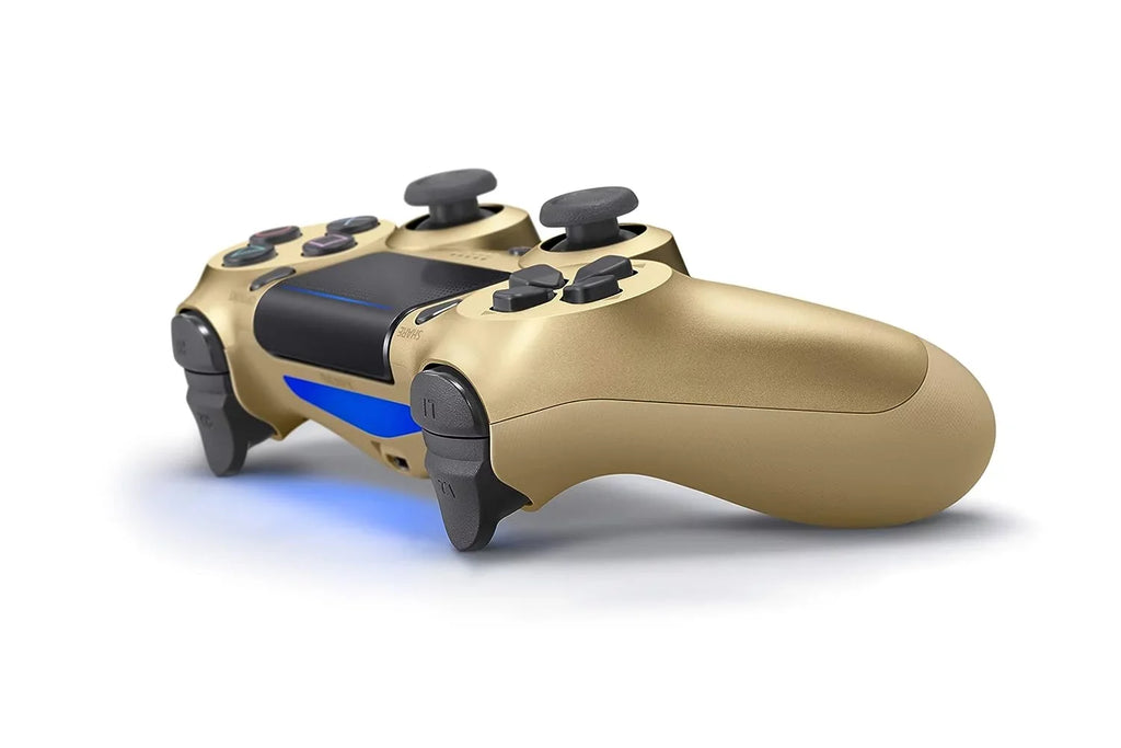 DualShock Bundle Gold Like AXTION Wireless - Earbuds BOLT New - 4 With Controller PlayStation