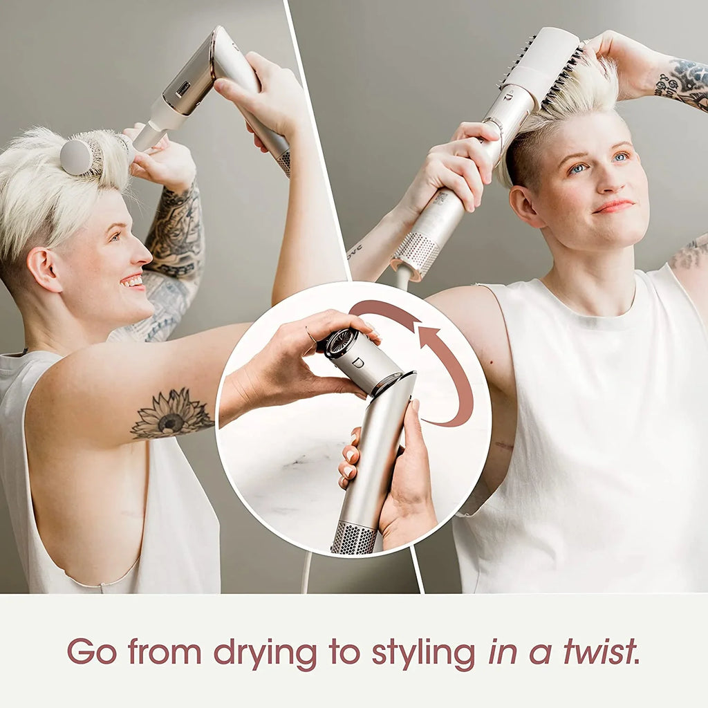 Styling Multi-Styler,Straight Powerful HD430 & Wavy, Air Shark Dryer FlexStyle Drying Blow & and System, Hair