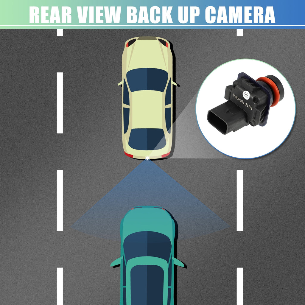 Ford Backup Bar Unique Bargains Pry View for Rear 13-19 Taurus Car EG1Z19G490A Camera with