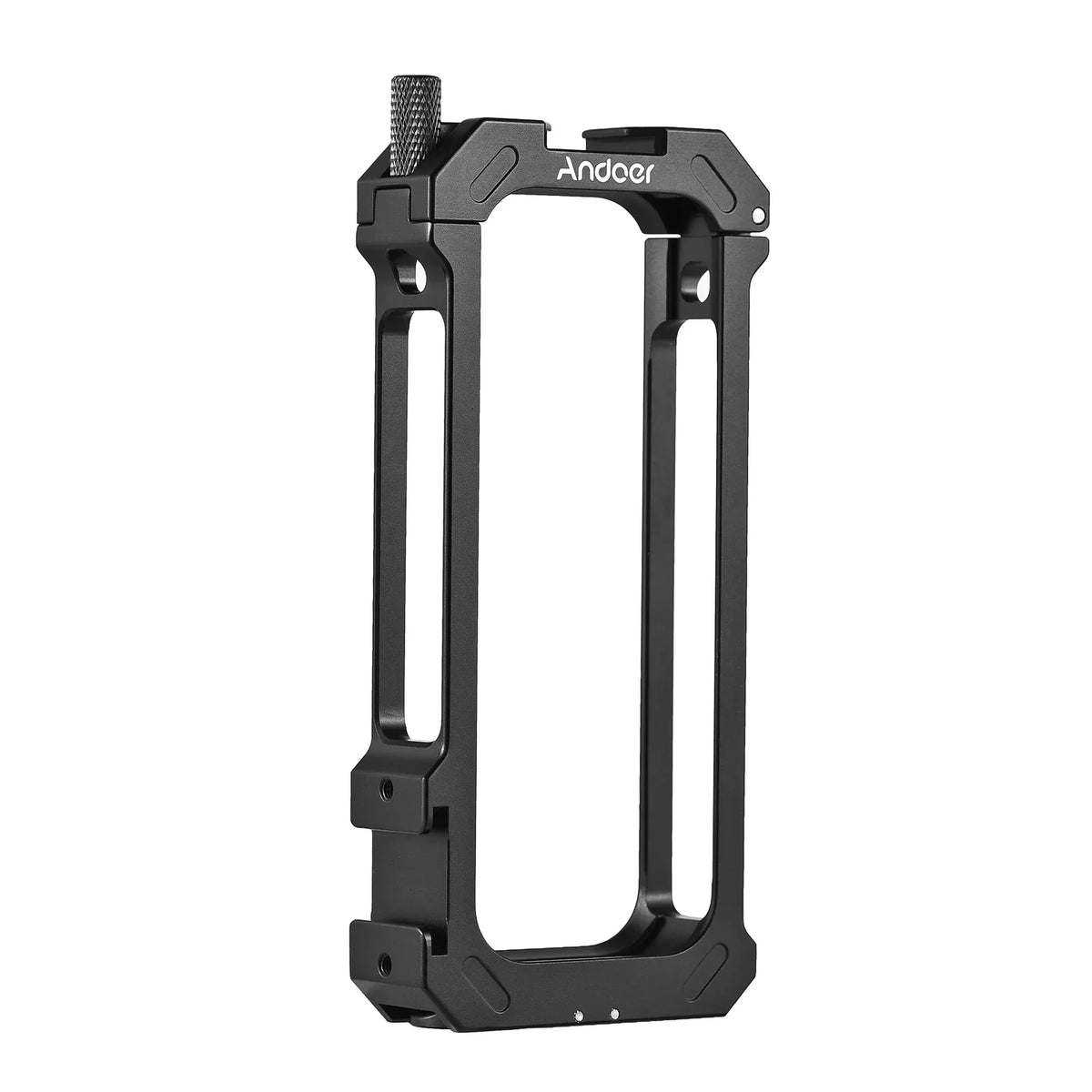 Vlog Accessories Mounts Cold Video Shoe Cage for Protective Andoer Dual - Aluminum Frame Sports Insta360 with Metal X3 Alloy Camera