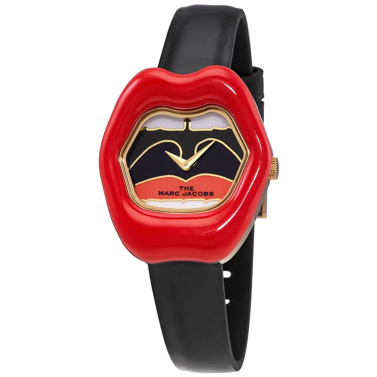Lip Dial Ladies Watch MJ0120190889 Marc The Jacobs Quartz Black
