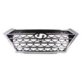 WITH FOR CHROME CAMERA; FRONT MOLDINGS; PAINTED USE GRILLE; WITH BLACK