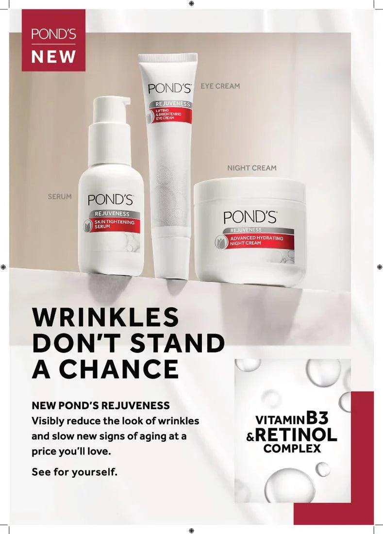 Rejuveness Cream With Oz Count,White, Visibly And B3 Oz Wrinkles Retinol Brightening Look The Eye Reduces 1 Pond,S Complex Vitamin 3 Of Wrinkle (Pack Cream 3) Eye Of Fl