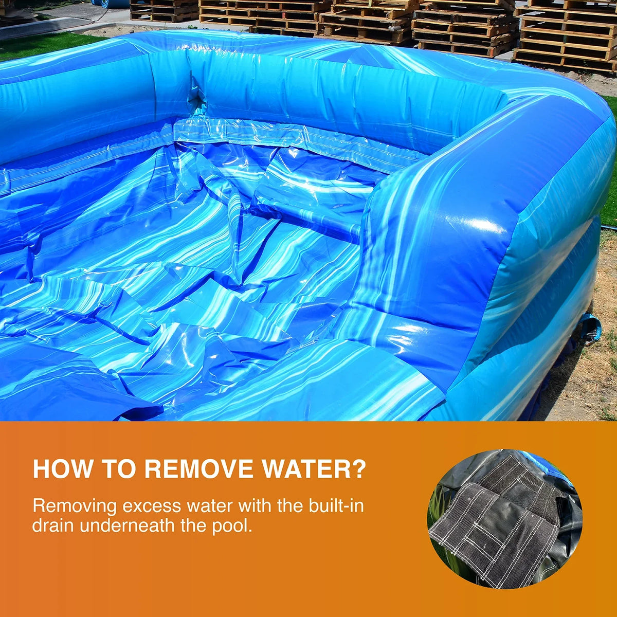 and Slide Grade Kids Adults Commercial Slide Water Dolphins Blower JumpOrange with Inflatable with Outdoor for Pool