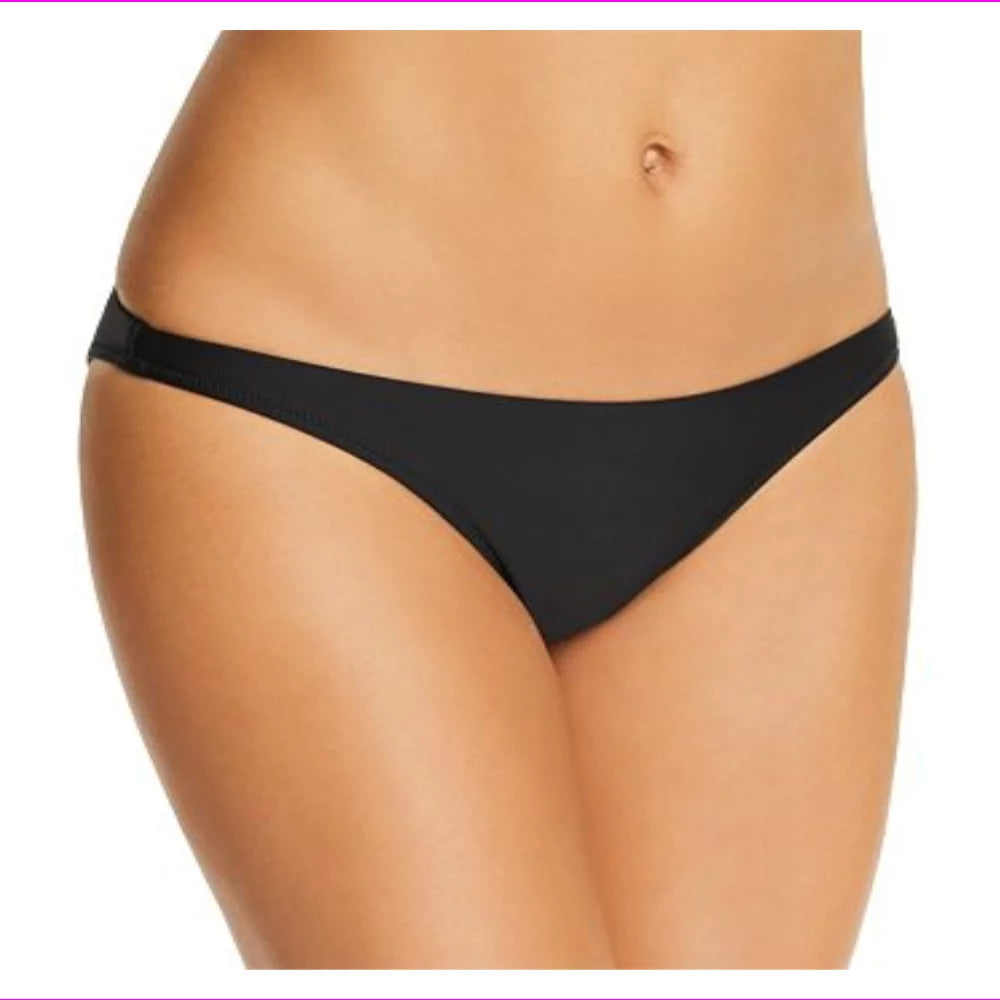 Hipster L Womens Lucia St. Milly Separates Swim Cabana Bikini Black Bottom