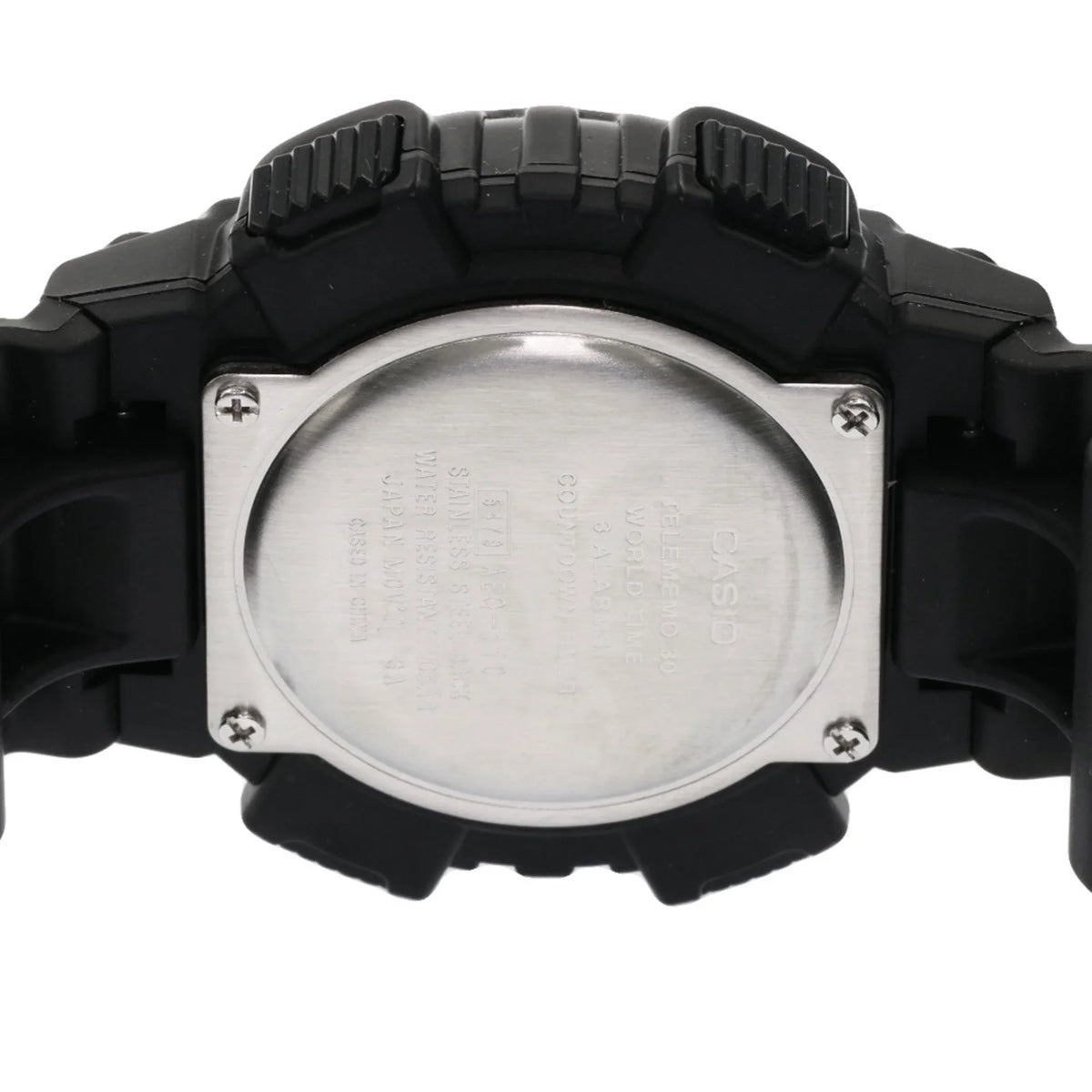 Casio (Good) Pre-Owned CASIO Stainless Watch Steel/Rubber AEQ-110 Men's