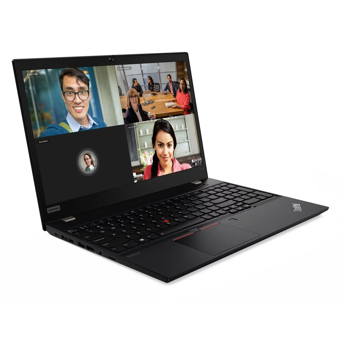 IPS, UHD Lenovo i7-1165G7, 16GB, 15.6" 512GB FHD Laptop, Intel 2 Gen Graphics, ThinkPad T15