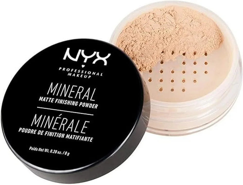 Powder Matte - Makeup Finishing Powder, Loose Professional Light/Medium Nyx Setting Mineral