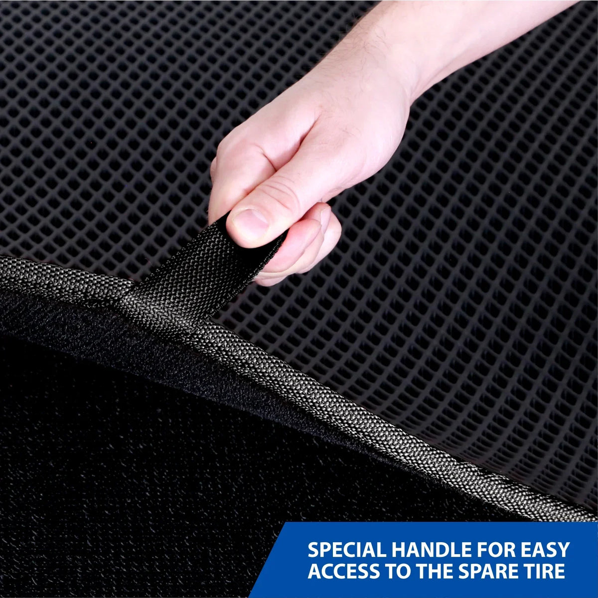 for Fit Cargo Shape, Liner Cargo Technology Liquid & Mat Goodyear - Liner, Luggage Trunk 2018-2023 with Waterproof, Jeep Cherokee Anti-Slip Dirt Dimond Trapping Custom Heavy - Liner-GY004560 Duty