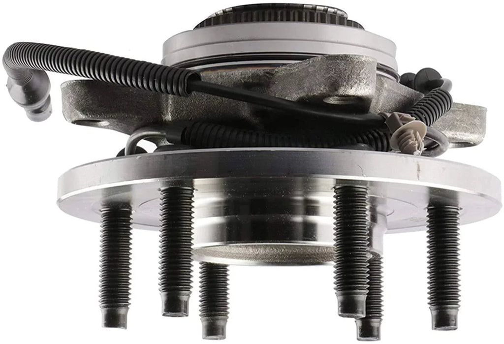 Front Wheel Lugs JADODE Bearing w/ABS, for F-150 6 Mark Assembly 4WD Wheel Lincoln Replacement Hub 515079 2006-2008 LT Bearing Ford 2005-2008,