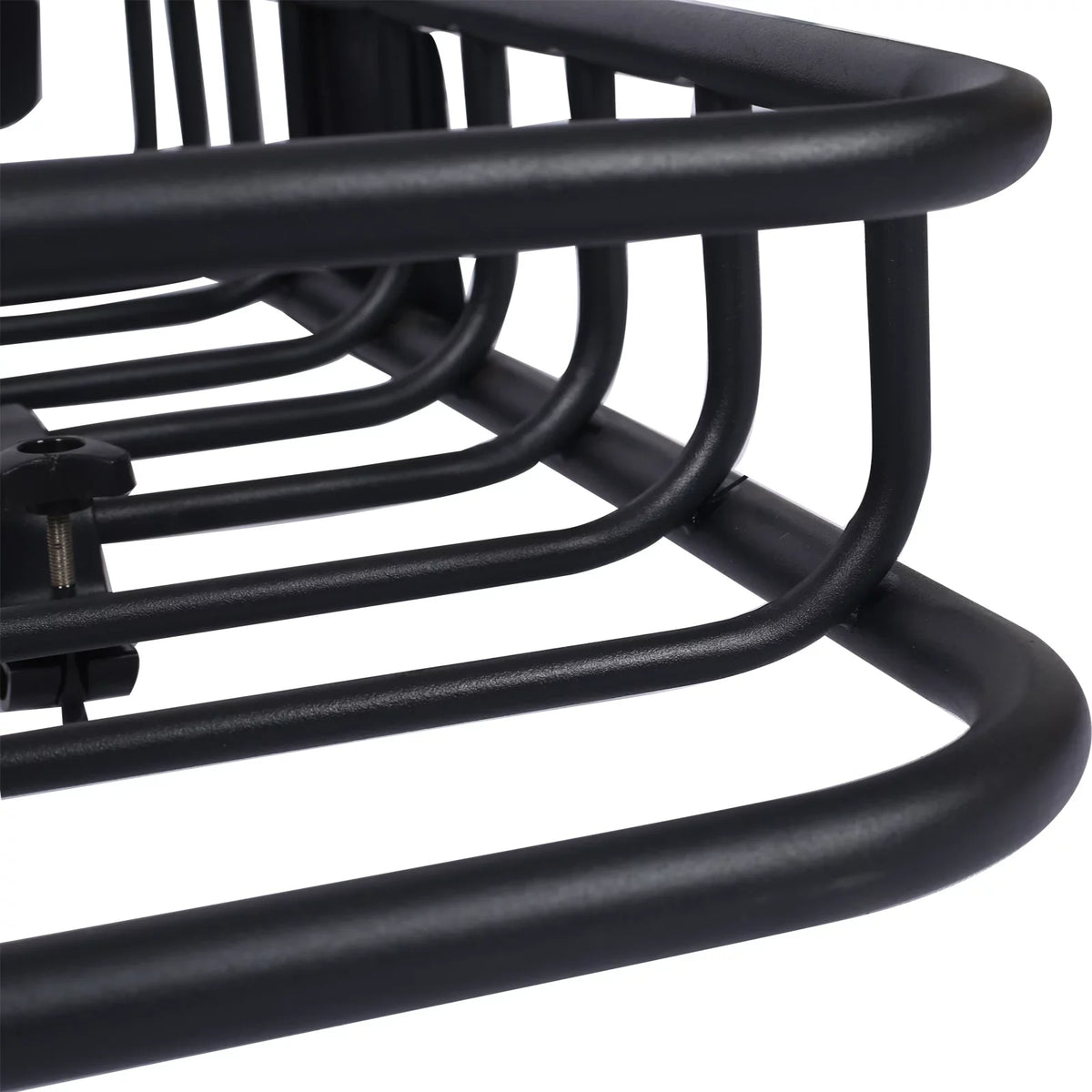 Universal Fit 43" Cargo Top Weatherproof Steel Carrier Rooftop Roof Heavy-Duty Mount - Black Basket Steel Rack