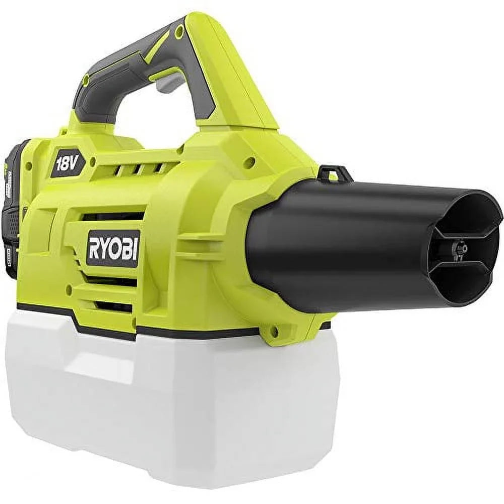 Lithium-Ion Included ONE+ with 2.0 Charger Cordless Mister and RYOBI Ah 18-Volt Battery