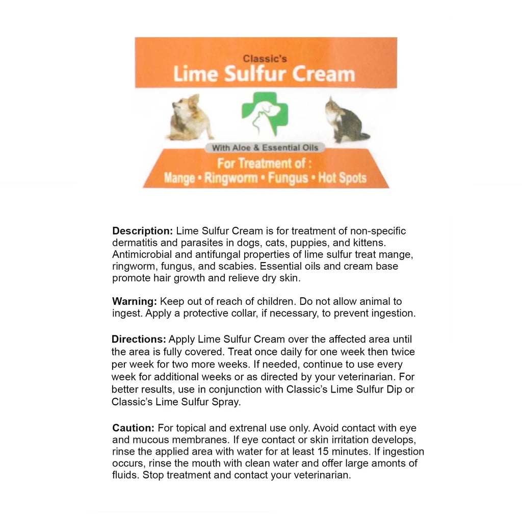 Lime Life (8 Lime Bundle Sulfur oz) Cream - oz) (2 Classic's Shampoo Items: 2 Sulfur Healthy and Classic's Paw
