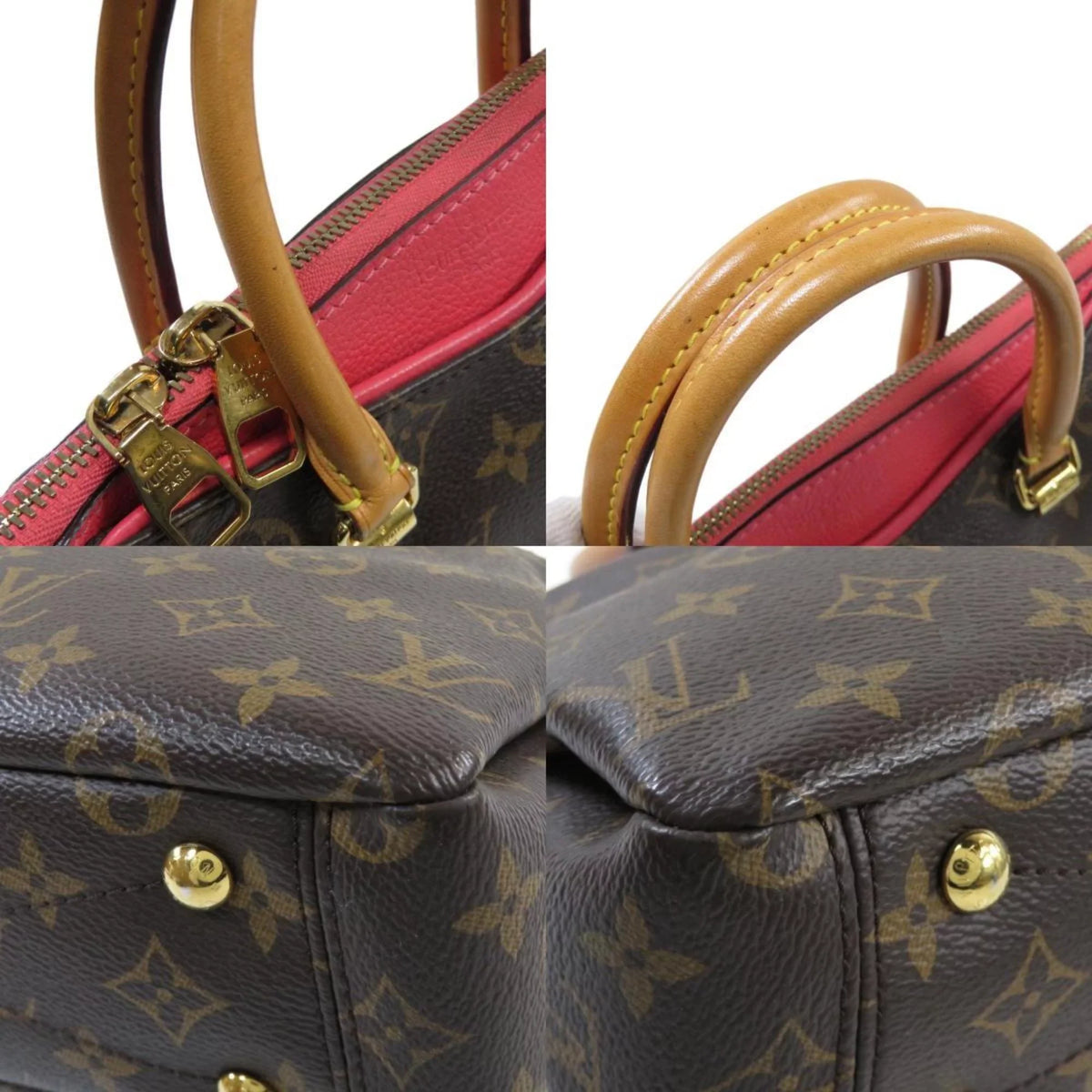Canvas (Good) Pre-Owned Vuitton Louis Pallas Monogram Ladies M41734 BB Handbag