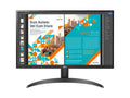 DisplayPort x FreeSync VESA 2560 75Hz QHD HDR10 24QP500-B 2K 1440 24" IPS Tilt AMD LG HDMI Monitor