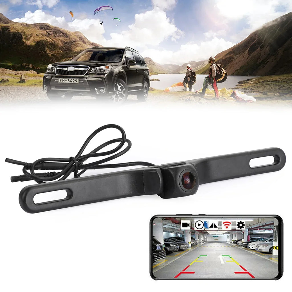Backup View 170 For iPhone Camera Wireless Car WiFi Fit Android Rear Cam