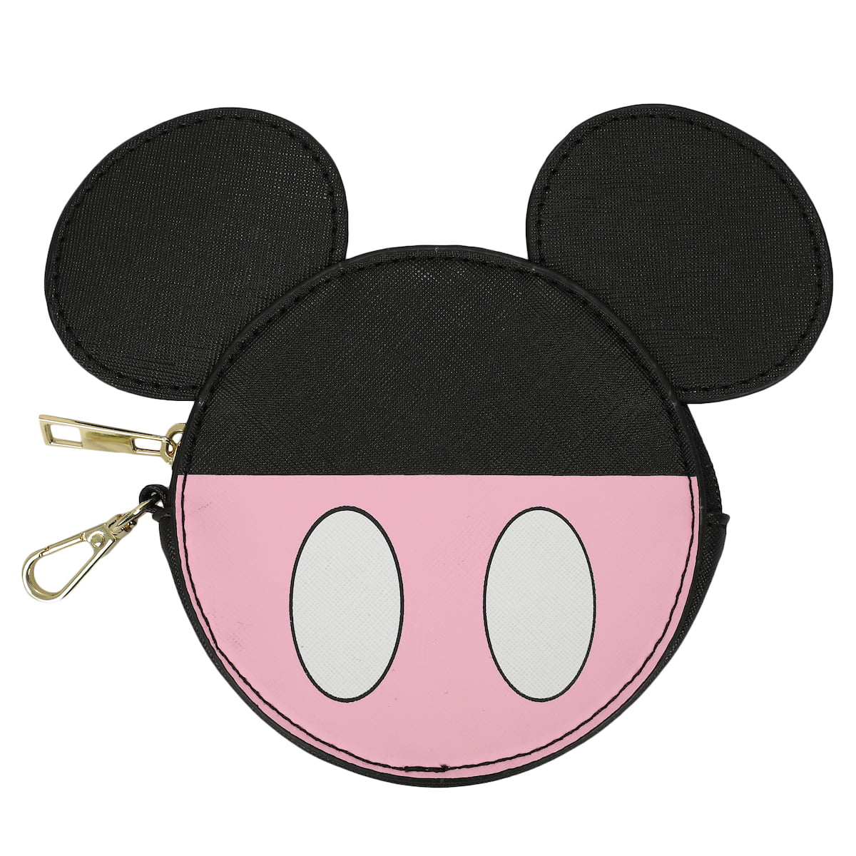 Mouse Removable With Handbag Women's Purse Mickey Coin Disney White