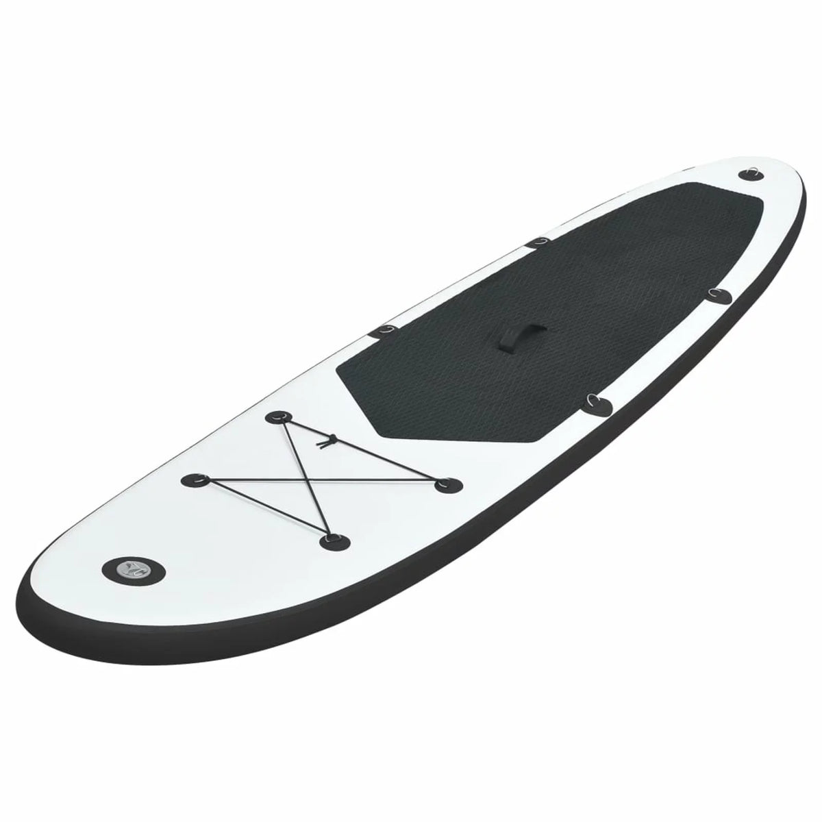 and ametoys Inflatable Board Paddle Set White Black