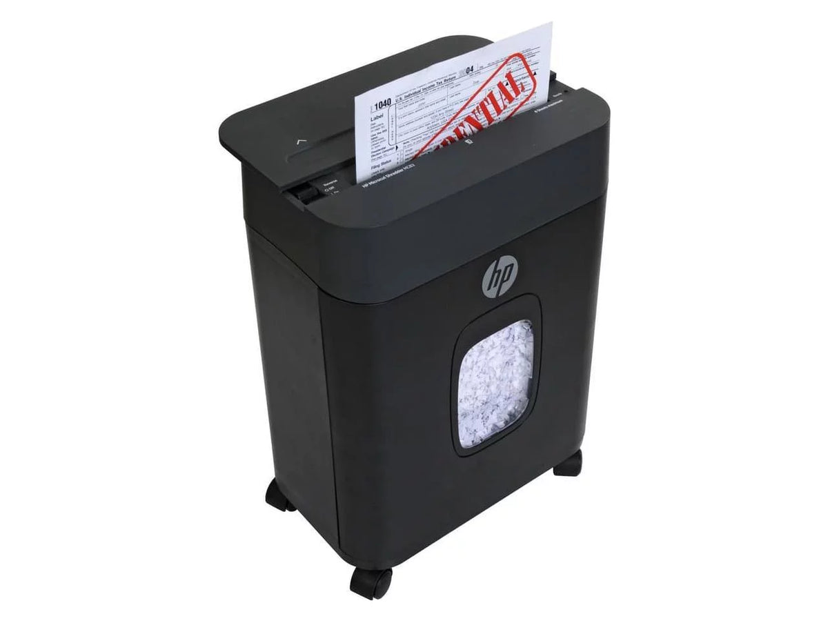 Wastebin Down MC83 gal Time Paper Card, 3 for Minute 8.75" Minute 40 Envelope 3.40 Capacity Credit 8 Pass - Shredder - Cut - - shredding Royal - Per - Throat Run Time - Staples, Cool Paper, Micro