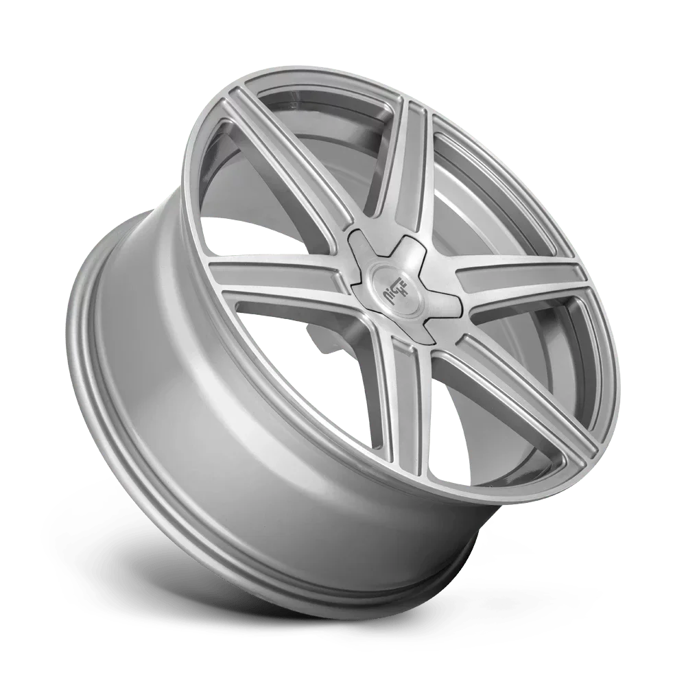 M241 Anthracite 71.5Cb 20X10.5 40Et Wheel And 5X112 Clear Brushed Tinted Niche Carina