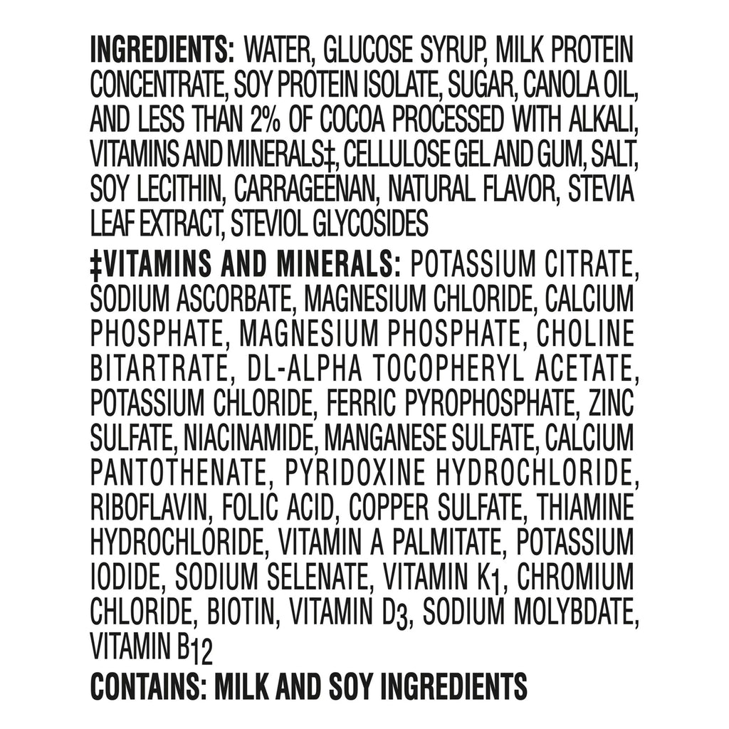 Count Rich Protein, - Protein Chocolate, (2 BOOST Packs) 20g 12 Nutritional Drink, 24 High